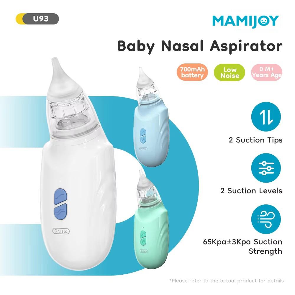 Home Security Measures - MAMIJOY Electric Nasal Aspirator for Baby