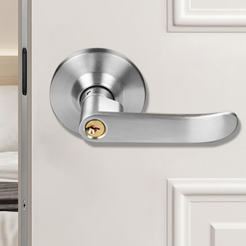 Home Security Premium - Premium Spherical Three-Bar Handle Lock Ball,