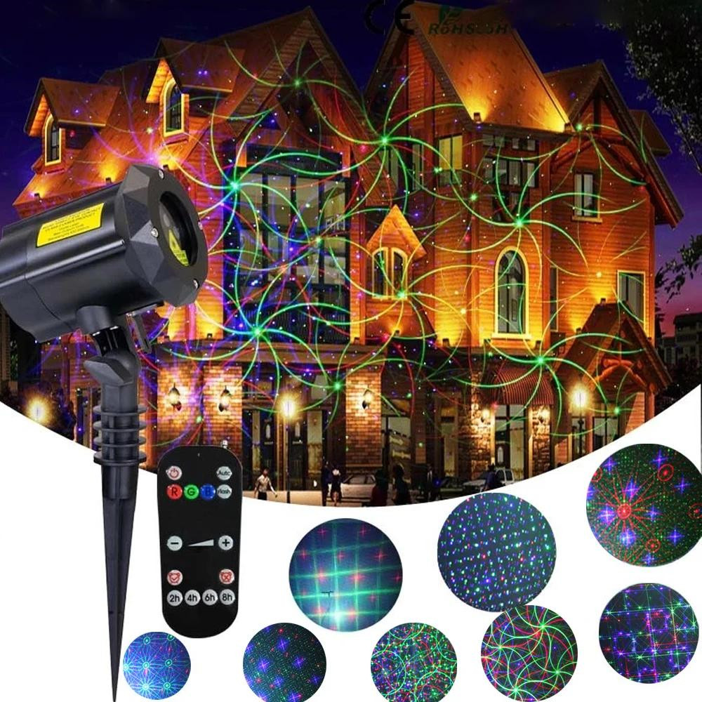 Home Security Laser - Christmas Laser Light Outdoors Projector Cosmic