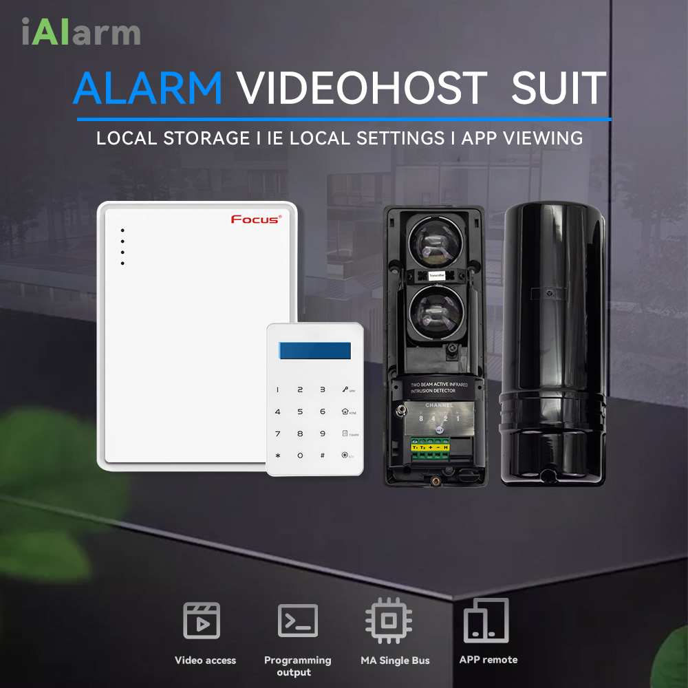 Sim Gsm Alarm - iAlarm Dual-beam Infrared Sensor Alarm System