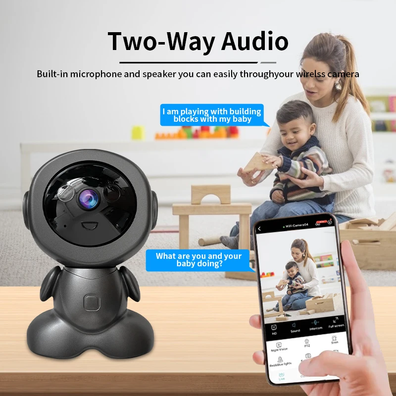 8MP Wifi Surveillance Robot Ca - Home Security Images recension och pris