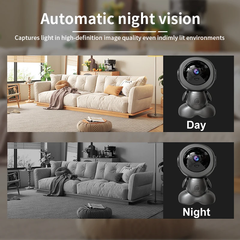 8MP Wifi Surveillance Robot Ca - Home Security Images recension och pris
