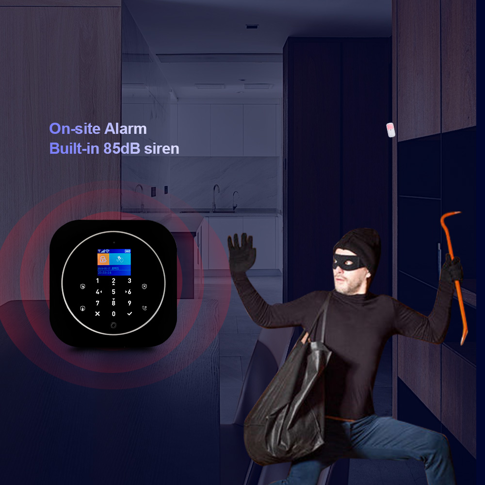 KERUI G12 2G Wifi Wireless Hom - Sim Gsm Alarm recension och pris