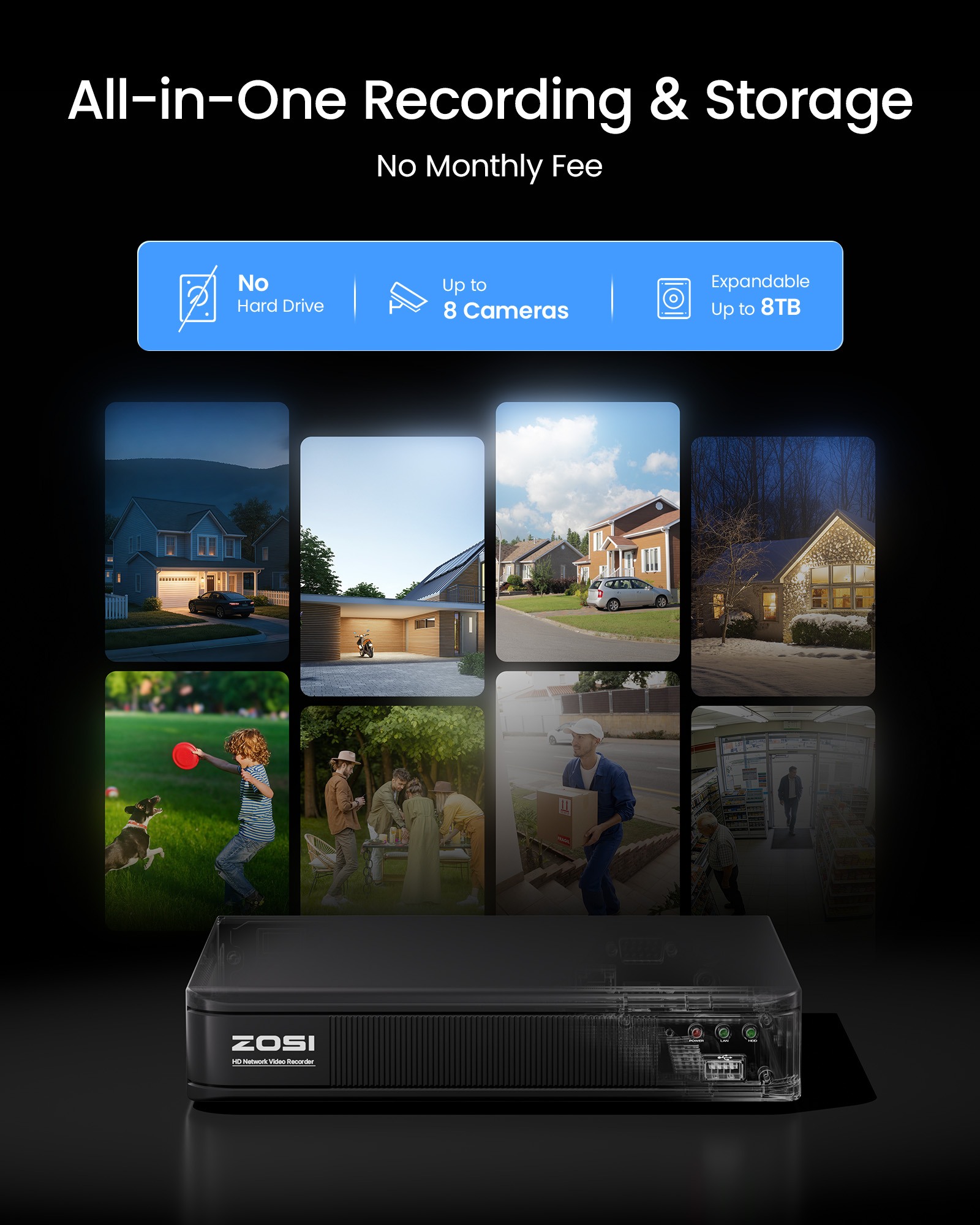 ZOSI 3K Lite Wired CCTV Securi - Home Security Camera recension och pris