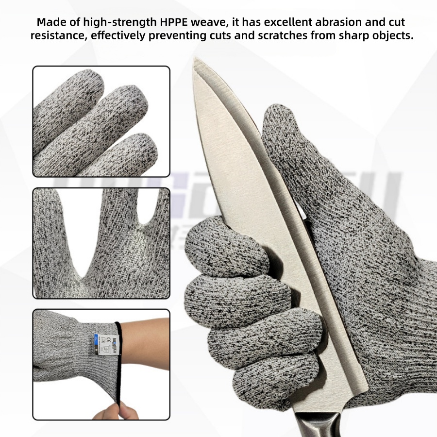 Cut Resistant Work Gloves Leve - Home Security Measures recension och pris