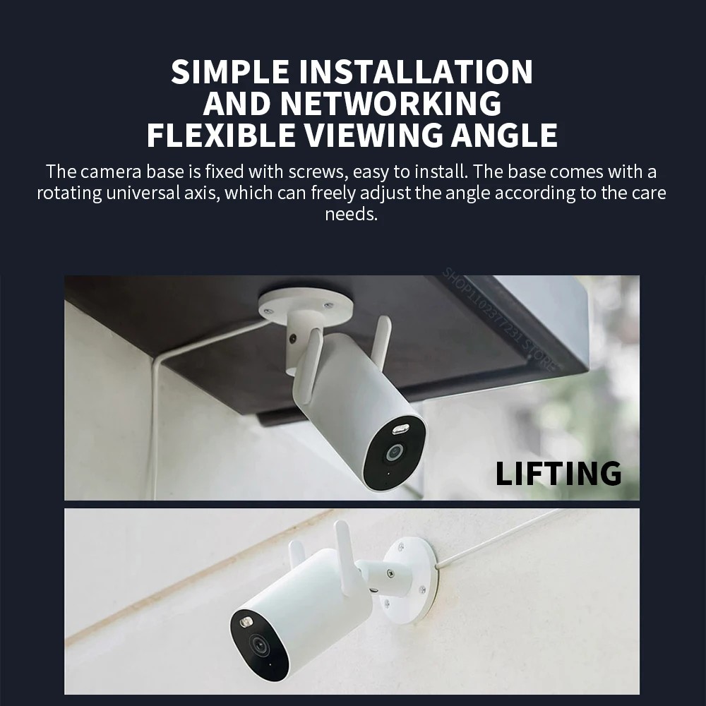 Xiaomi Outdoor Camera AW300 IP - Xiaomi Home Security Camera 2K recension och pris