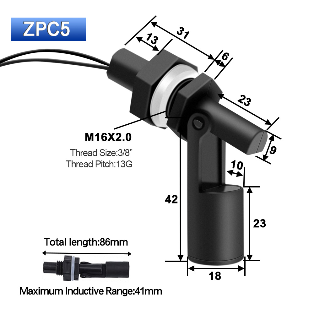 Free Shipping 5PCS M16*2.0mm Z - Home Security Measures recension och pris