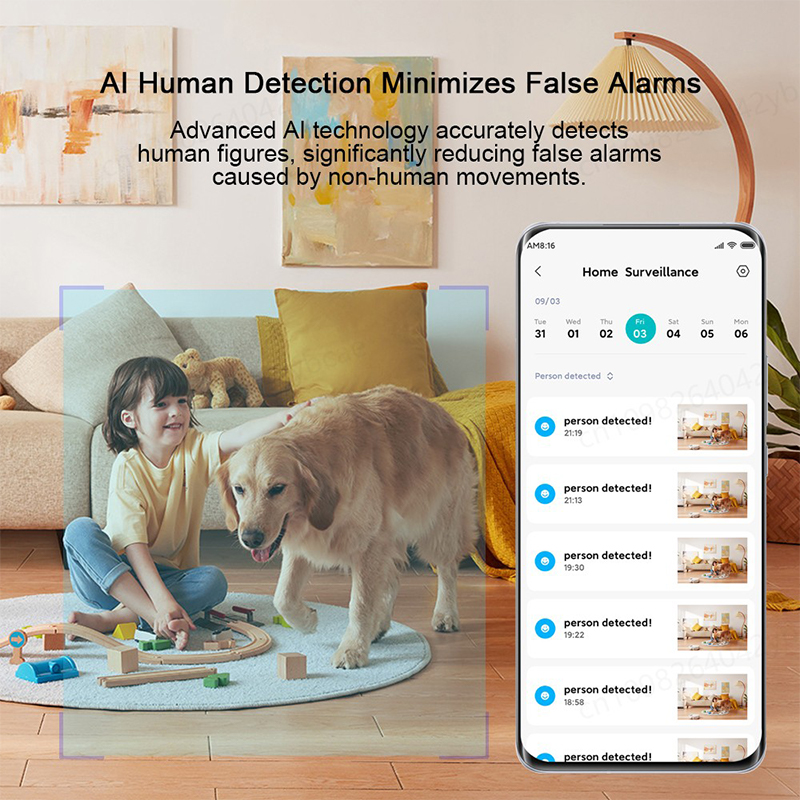 XIAOMI Home Security Intellige - Xiaomi Home Security Camera 2K recension och pris