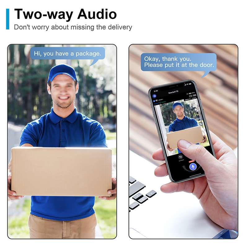WiFi Smart Video Doorbell Came - Home Security Premium recension och pris