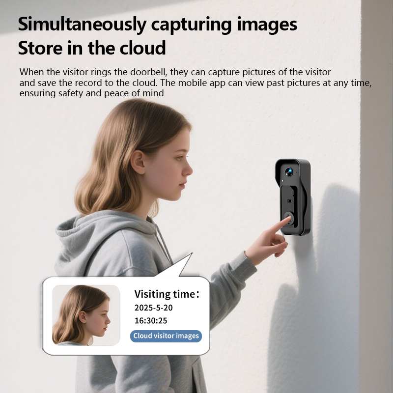 Smart Video Doorbell Camera, W - Home Security Premium recension och pris