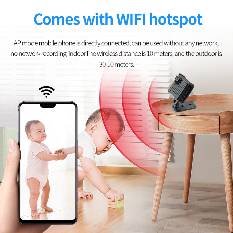 High Quality W18 1080p HD 1150 - Home Security Wireless Camera recension och pris