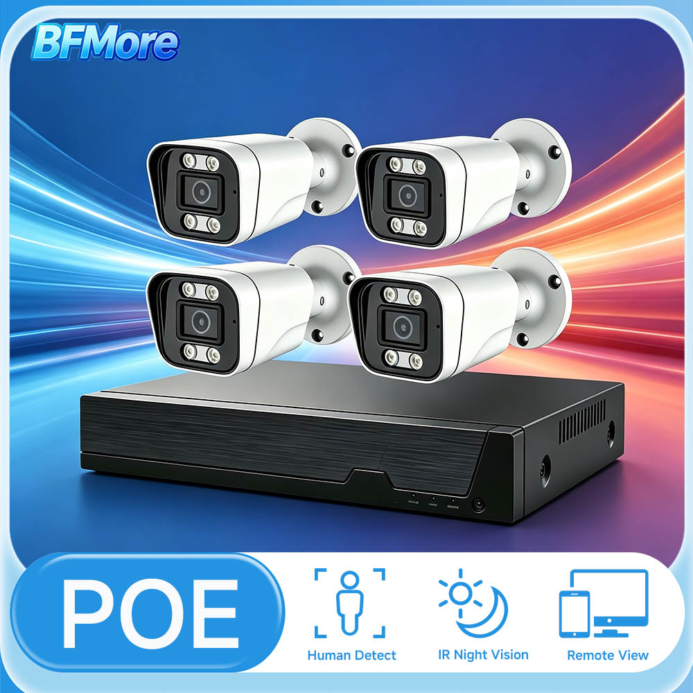 BFMore 8MP 4K Ai Human Detecti - Home Security Ai recension och pris