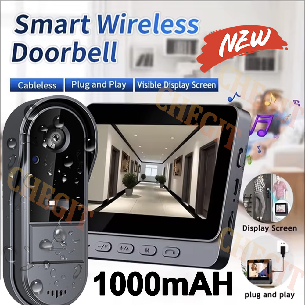 Wireless Wifi Doorbell Camera  - Home Security Premium recension och pris