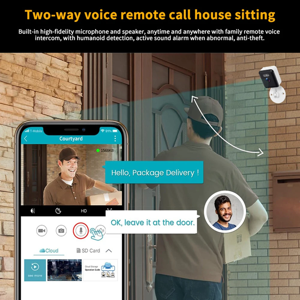 Tuya Smart Mini 5MP WiFi IP Ca - Home Security Ai recension och pris
