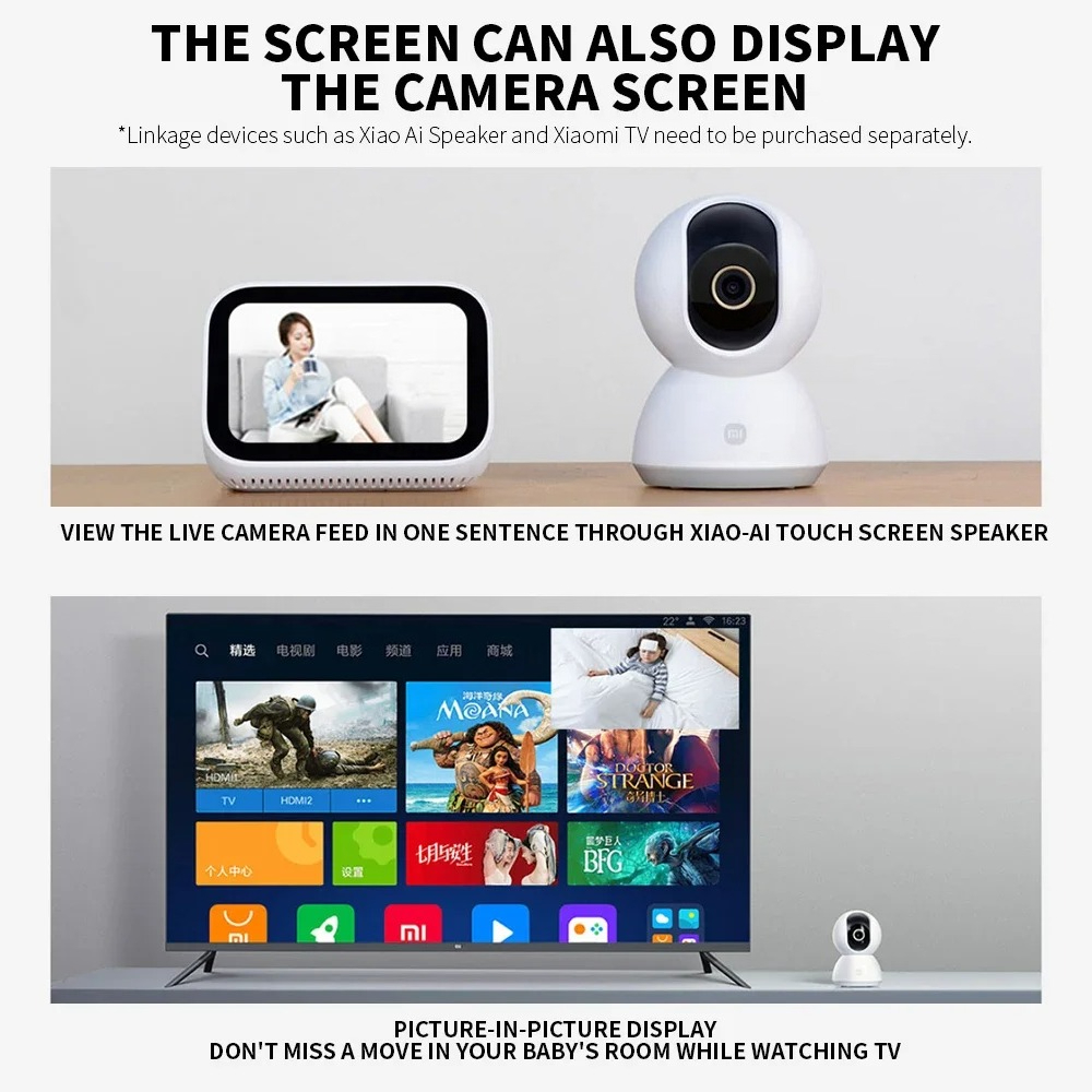 Xiaomi  Smart Camera PTZ 2K We - Xiaomi Home Security Camera 2K recension och pris