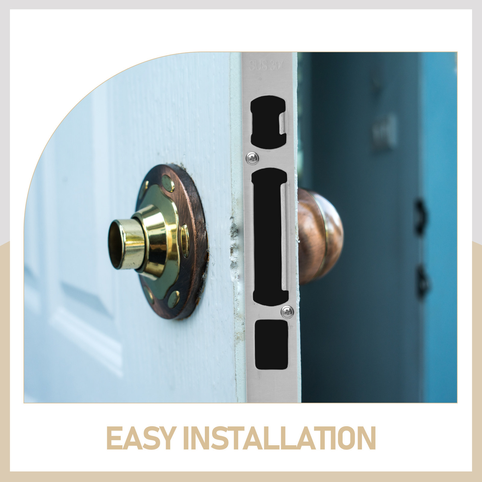 3Pcs Premium Stainless Steel A - Home Security Premium recension och pris