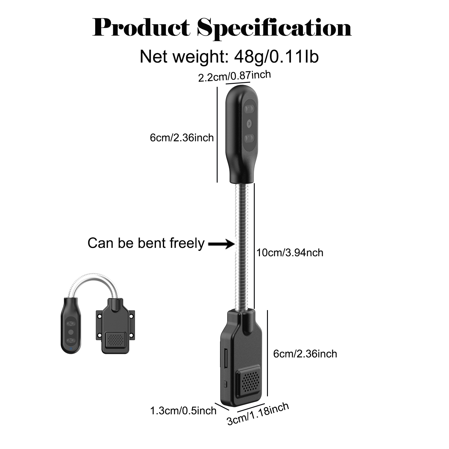 Flexible Gooseneck Baby Pet Mo - Home Security Honeywell recension och pris
