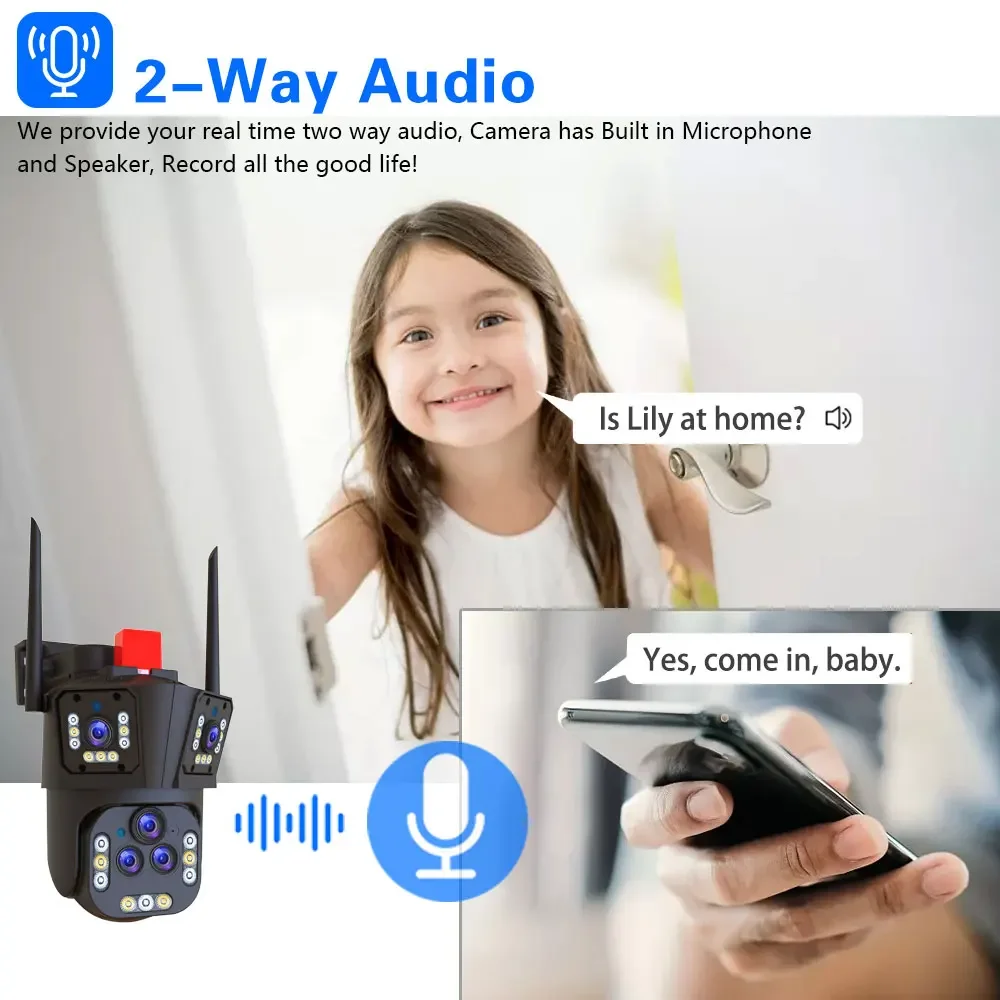 Ultra 20MP 10K WIFI PTZ Contro - Home Security Honeywell recension och pris