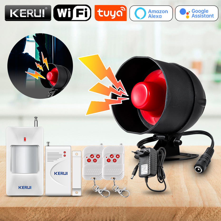 KERUI Tuya Smart WIFI Wireless - Sim Gsm Alarm recension och pris