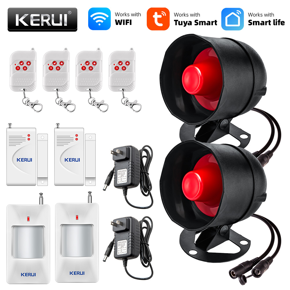 KERUI Tuya Smart WIFI Wireless - Sim Gsm Alarm recension och pris