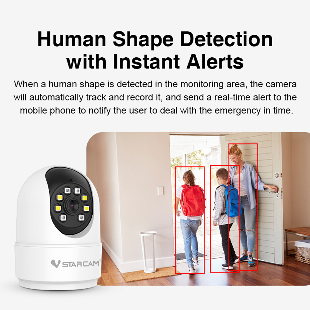 Vstarcam 5MP HD WiFi IP Camera - Home Security Premium recension och pris