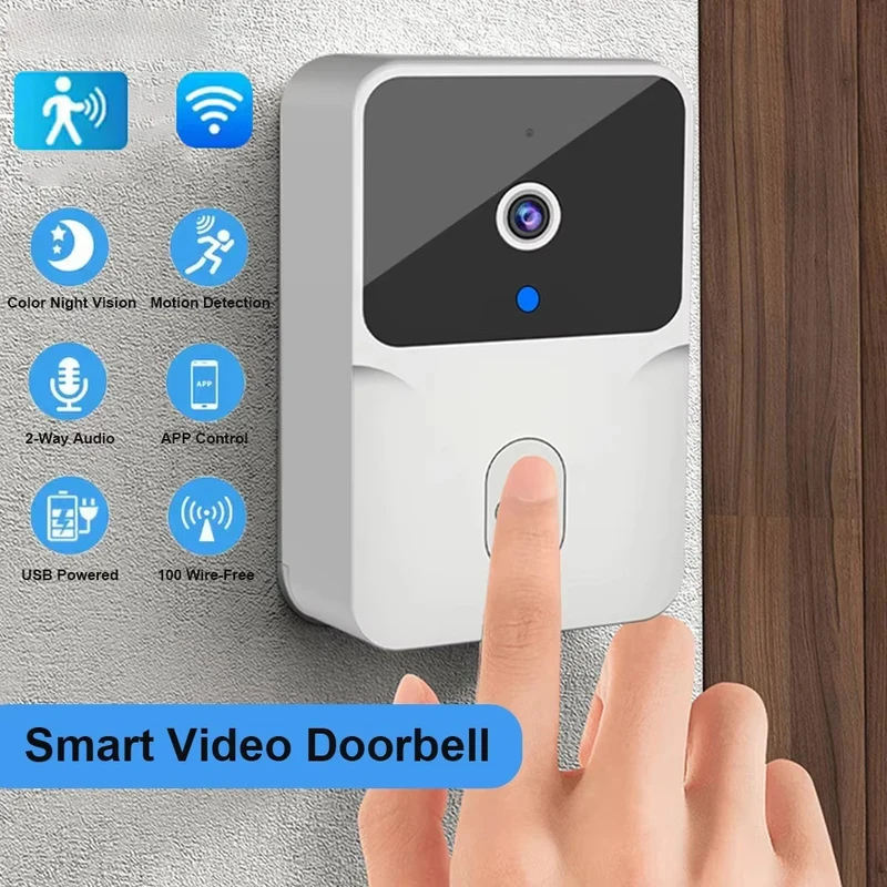 Smart Home WiFi Video Doorbell - Home Security Premium recension och pris
