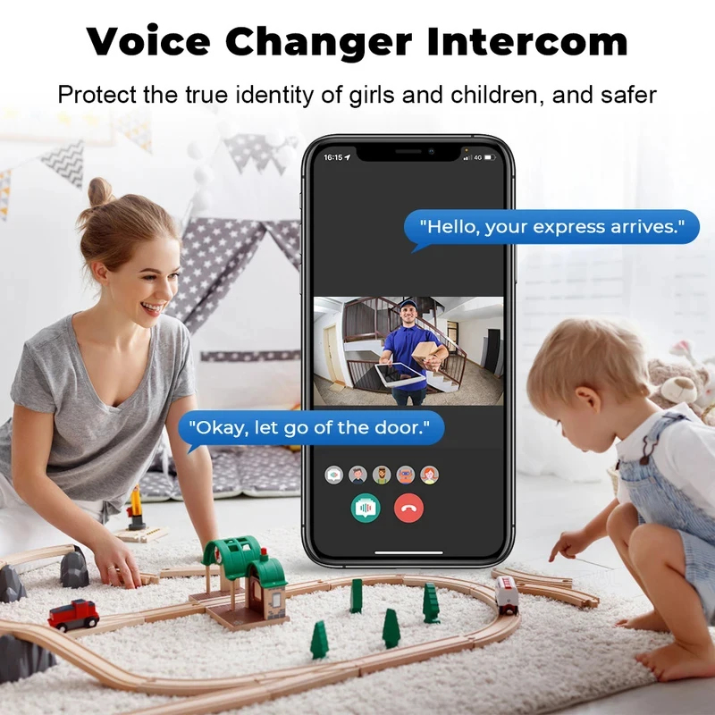Smart Home WiFi Video Doorbell - Home Security Premium recension och pris