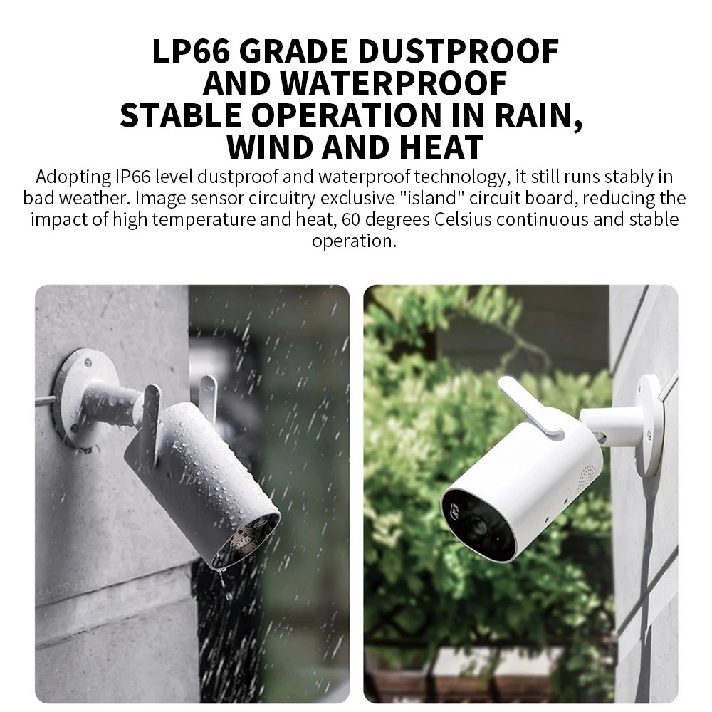Xiaomi Outdoor Camera AW300 IP - Xiaomi Home Security Camera 2K recension och pris