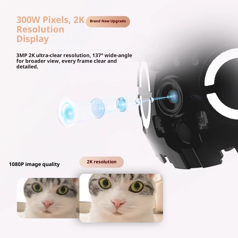 Enabot ROLA Mini Smart Robot I - Home Security Wireless Camera recension och pris