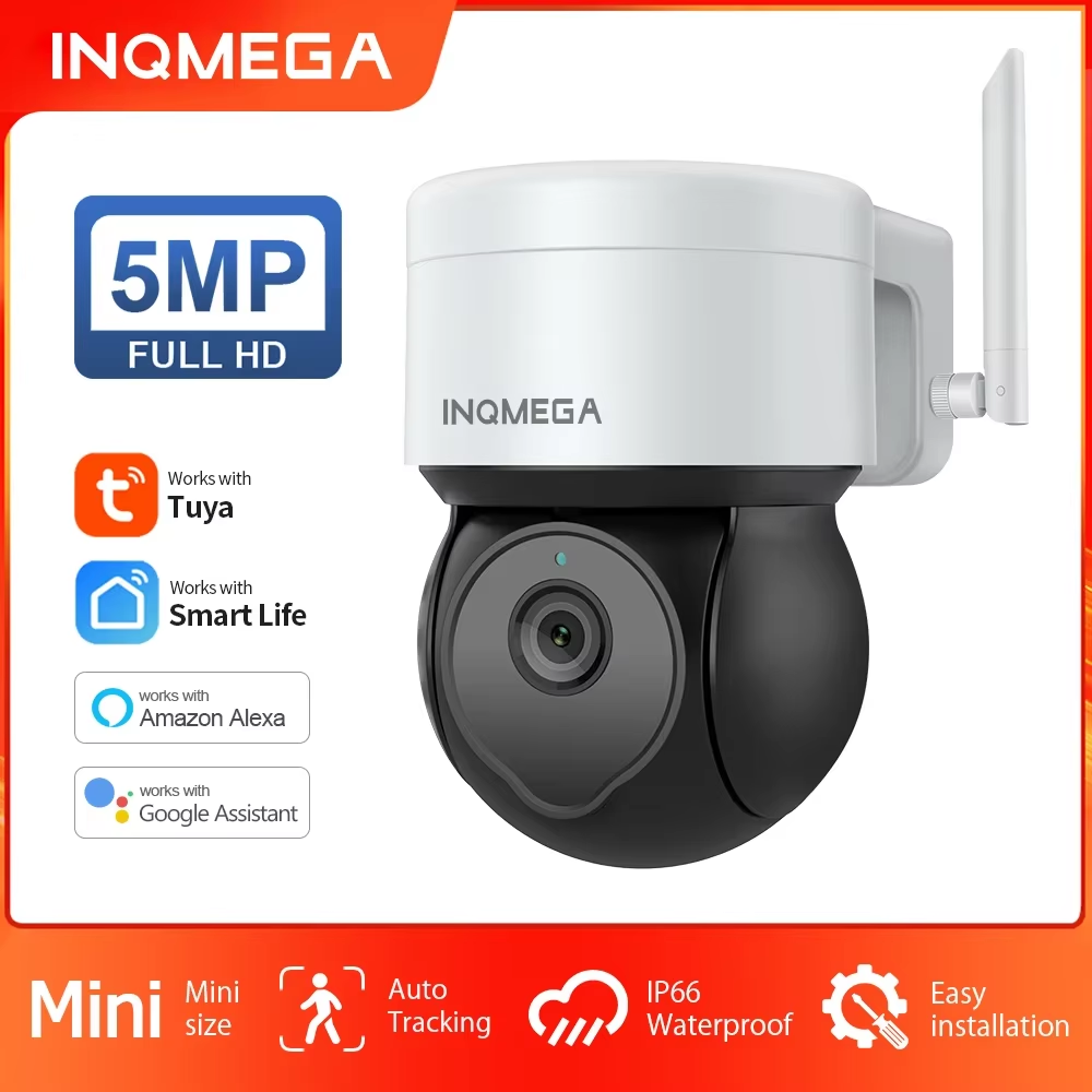 INQMEGA 5MP Tuya Outdoor PTZ C - Home Yard Security recension och pris