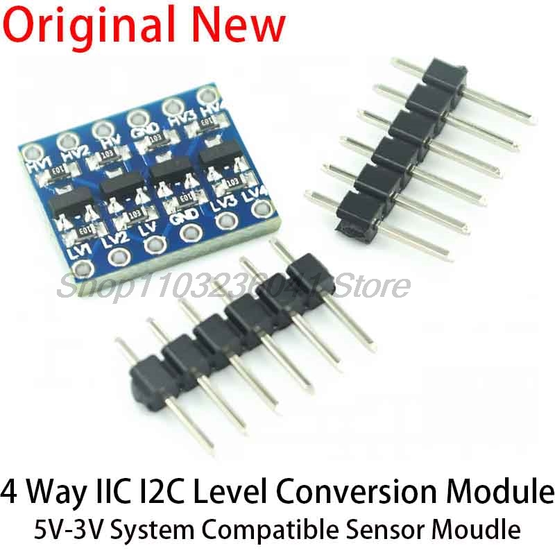 10PCS 4 Channels IIC I2C Logic - Home Security Measures recension och pris