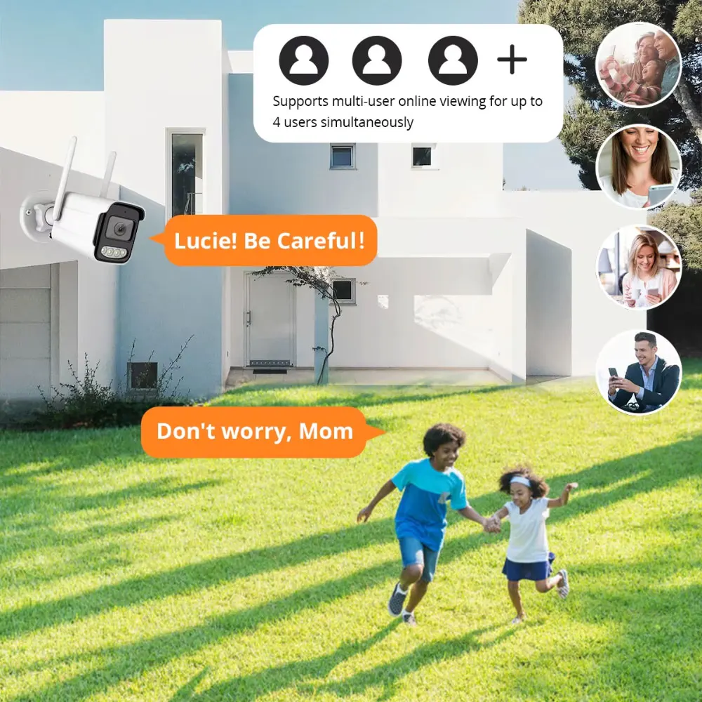 Tuya Wifi IP Camera Wireless H - Home Security Ai recension och pris