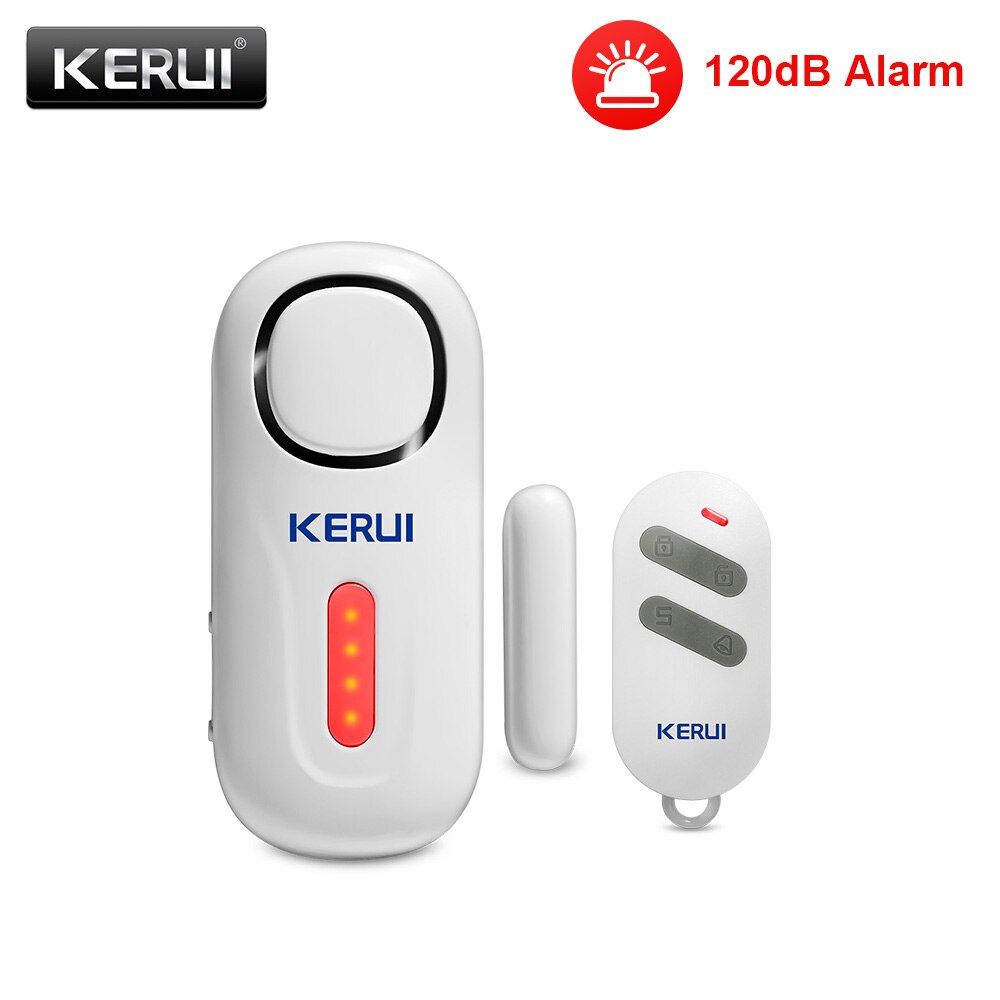 KERUI 120DB Wireless Door/Wind - Sim Gsm Alarm recension och pris