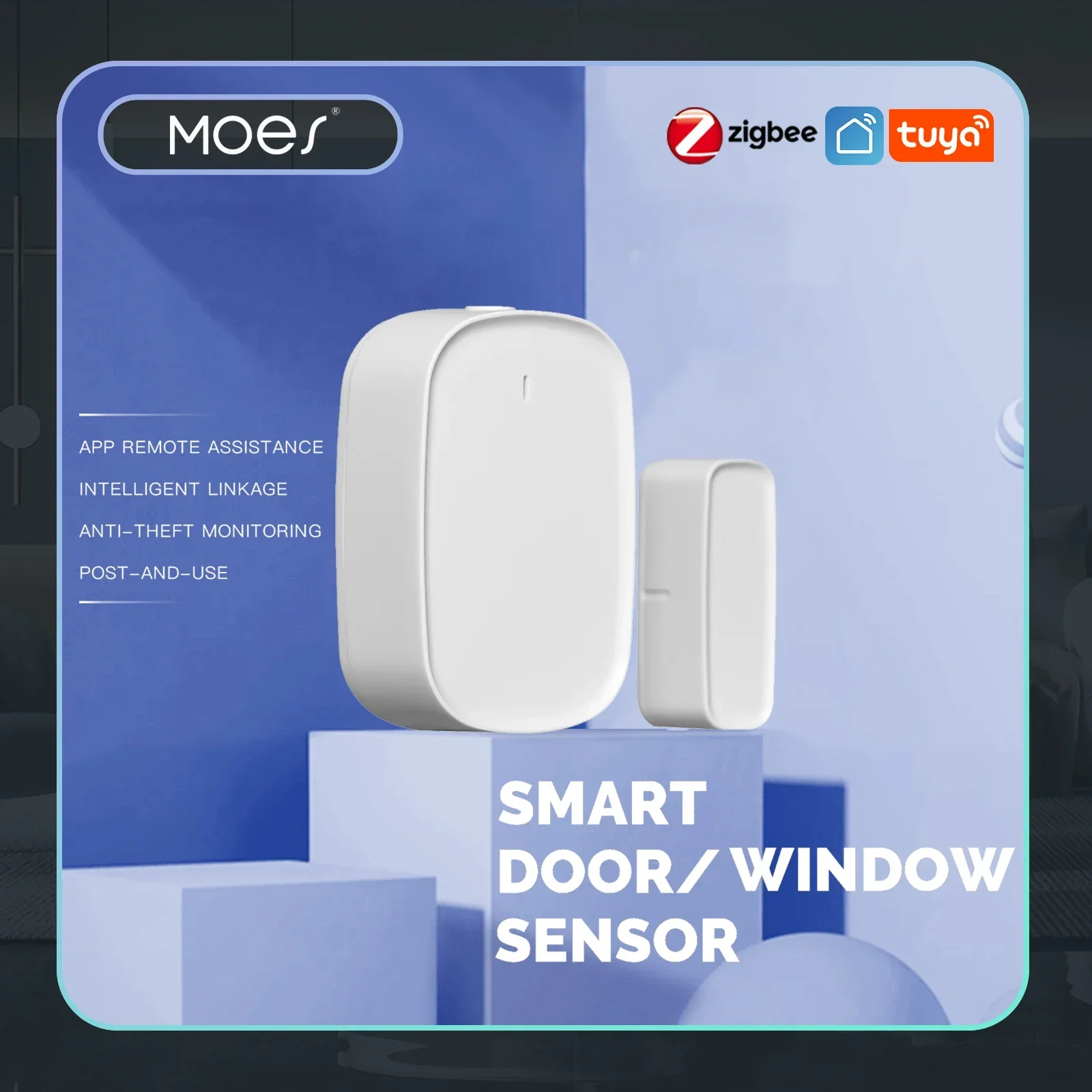 MOES Tuya ZigBee/Wifi Smart Wi - Sim Gsm Alarm recension och pris